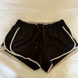 Calvin Klein Performance Black and White Athletic Shorts